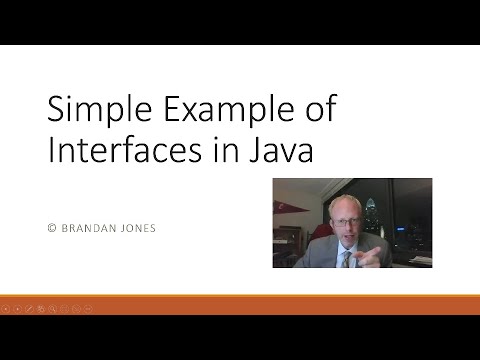 Simple Example Of Interfaces In Java - YouTube