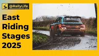 East Riding Stages Rally 2025 - BRC Round 1 Highlights - Crashes, Near Misses and Flat Out Rally