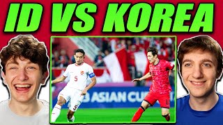 Americans React to Indonesia vs South Korea AFCU23!