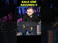 kale gİbİ savundu