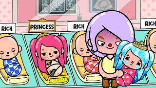 Rich Princess Was Kidnapped At Birth | Toca Life Story | Toca Boca