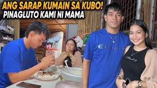 ANG SARAP KUMAIN SA KUBO! PINAGLUTO KAMI NI MAMA