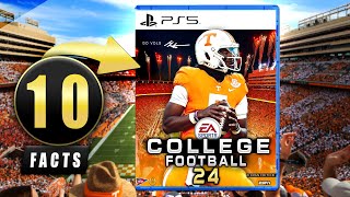 10 Features (Confirmed) in the NEW College Football Game! NCAA 24 Update EA Sports college football