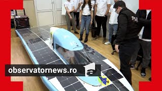 Maşina viitorului, construită la Cluj. Foloseşte energie solară şi cântăreşte sub 200 de kilograme