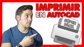 🤩 Cómo IMPRIMIR en AutoCAD | RÁPIDO Y FÁCIL ✅ [ DWG a PDF ]