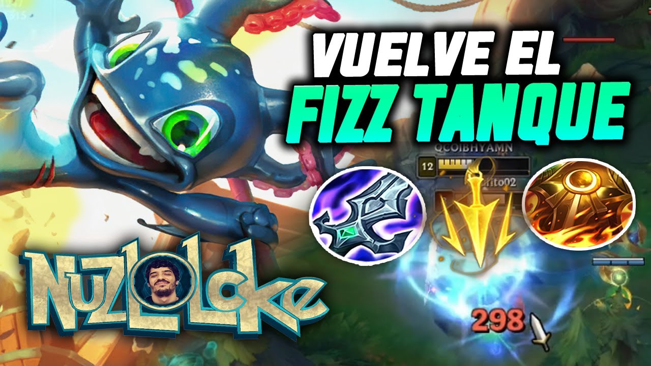 LA MEJOR BUILD De FIZZ TOP De TODA LA TEMPORADA 😮 League Of Legends ...