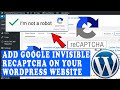 How to Add Google Invisible Recaptcha to WordPress?