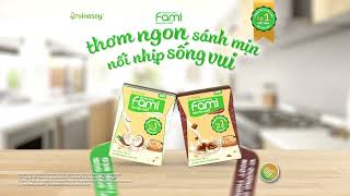 [MỚI] SỮA ĐẬU NÀNH FAMI NGUYÊN CHẤT VỊ SỮA DỪA VÀ VỊ ĐƯỜNG ĐEN - THƠM NGON SÁNH MỊN