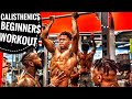 Calisthenics for Beginners Workout | @BrolyGainz007 | Beginners Full Body Workout No Jumping