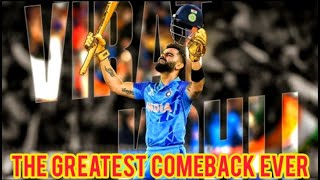 THE GREATEST COMEBACK EVER × HYMN FOR THE WEEKEND #viratkohli #indvspak #trending #t20worldcup