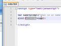 Javascript Tutorial - 5 - Prompt