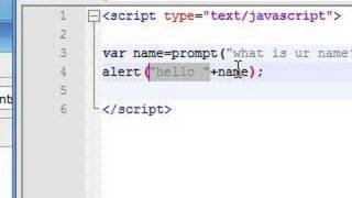 Javascript Tutorial - 5 - Prompt