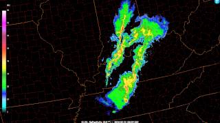 Severe weather 21/02/2014, boundary merger