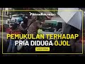 Viral! Detik-detik Pria Diduga Driver Ojol Dipukul Sopir Angkutan Umum di Leuwipanjang, Bandung