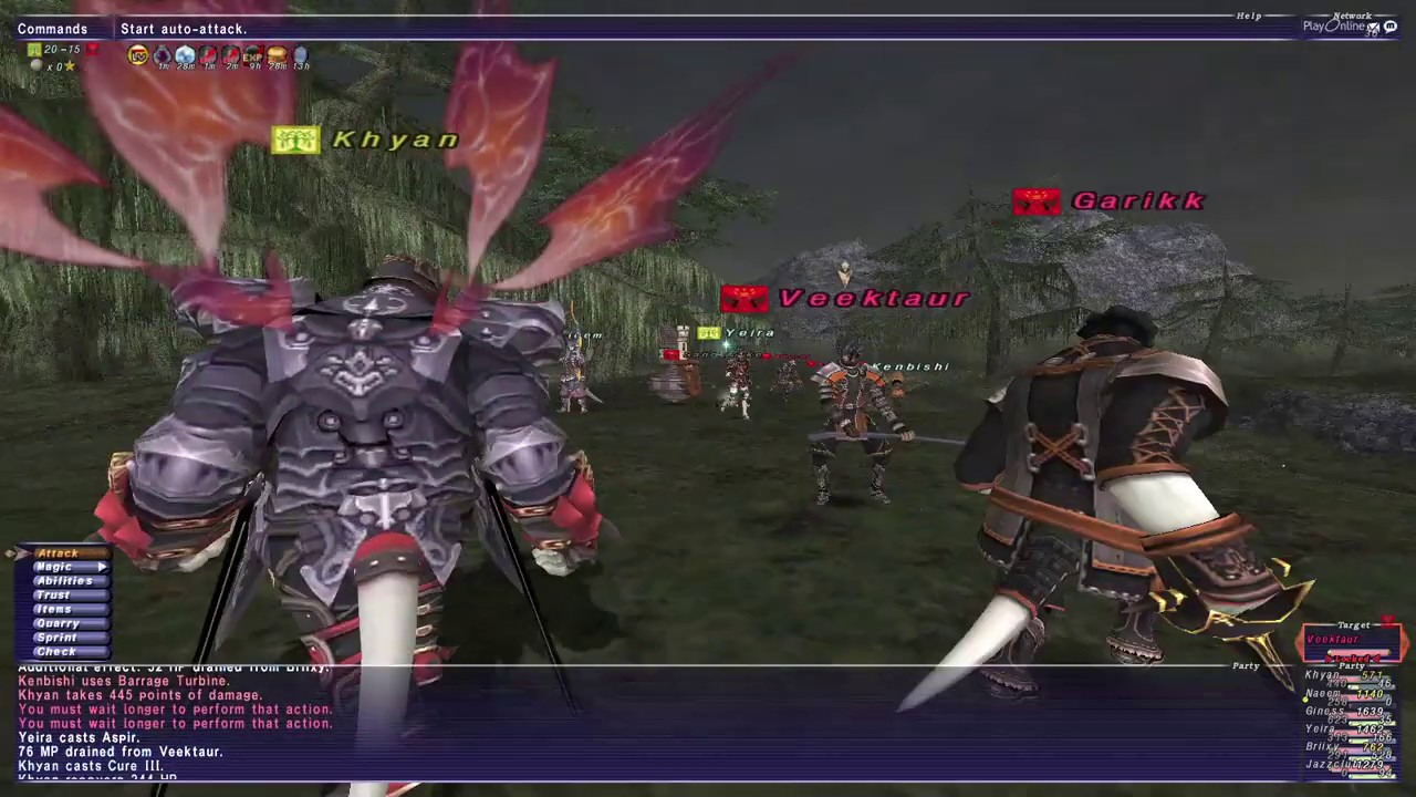 Ff11 Ffxi Ballista 60 Cap Pvp Asura Server 11 8 2019 Youtube