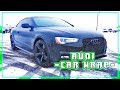 Wrapping the Nicest Audi S5 Ever!! Satin Black!