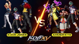 Tanveer Ryo krohnen|shunei|benimaru VS Ahmer Kyo nakoruru|shunei|Isla in ULTIMATE KOF XV Showdown