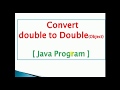 convert primitive double to Double object(Autoboxing) : JAVA PROGRAM