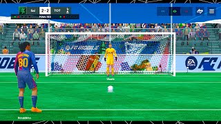 Penalty Shootout #93 FC MOBILE 25 FC Barcelona Vs Tottenham Hotspur F.C #fcmobile25