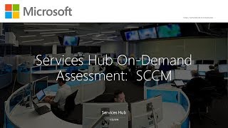 Configure Services Hub SCCM Assessment