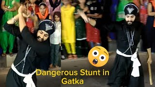 Dangerous Hammer Stunt | Gatka | Nihang Singh | Gobind de Lal #shorts #viral  #gatka #martialarts