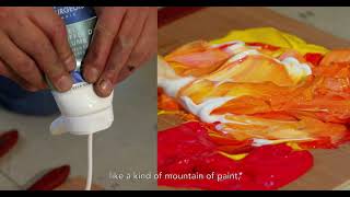 Tutorial: Drip painting with Hom Nguyen | Lefranc Bourgeois (English subtitles)