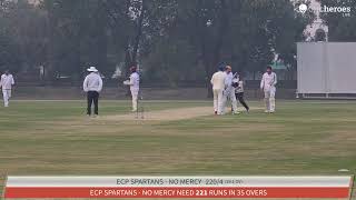 Live Cricket Match | Zappos vs ECP Spartans - No Mercy | 23-Nov-24 11:11 AM 35 overs | Individual m