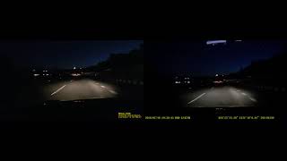 MIO 792 VS DOD LS475W 夜間高速公路 行車紀錄器比較