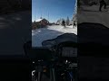 racing up devils mountain. xcr vs vr1 boost shorts snowmobile sled racing snow