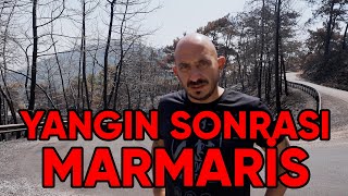 YANGIN SONRASI MARMARİS