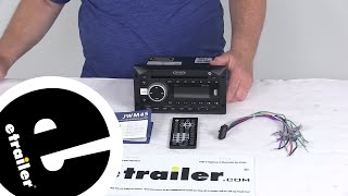 etrailer | Detailed Breakdown of the Jensen RV Stereo w/ DVD Player