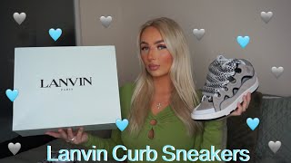 LANVIN CURB SNEAKERS REVIEW \u0026 UNBOXING FT.COEE BAGS | Nina Williams