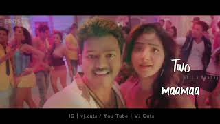 Maari 2 - Rowdy Baby (Lyric Video) Thalapathy Vijay Version | 2018