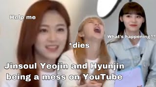 Jinsoul Yeojin and Hyunjin are a mess  (이달의소녀)