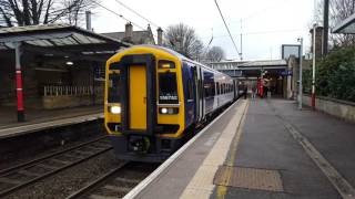 Northern Rail Class 158 Departing Bingley Station