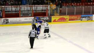 Combat / Fight Gaby Roch vs Martin Trempe, LNAH, 21-02-16