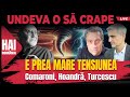 E prea mare tensiunea. Hai live cu Turcescu