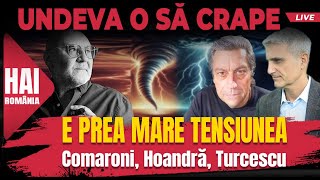 E prea mare tensiunea. Hai live cu Turcescu