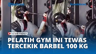 Tercekik Barbel Seberat 100 kg, Pelatih Gym Ini Tewas Saat Angkat Beban Melebihi di Gym