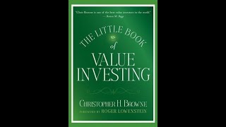 The Little Book of Value Investing by Christopher H. Browne FULL AUDIOBOOK