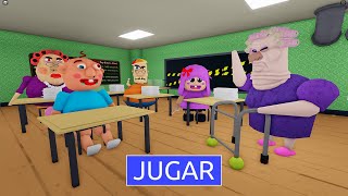 BEBÉ BERRY y BEBÉ POLLY SE QUEDÓ DORMIDO EN LA CLASE DE DETENCIÓN DEL MAL? Obby Roblox