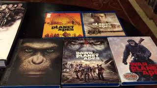 Planet of the Apes Blu Ray Collection - Original to Custom Covers Project