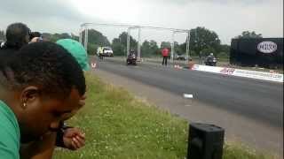 Ruthless Racing GSX-R 1000 K6 VS GSX-R 1100 @ Drachten 2012.