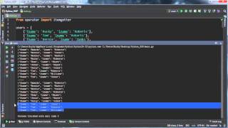 Python Programming Tutorial - 55 - Dictionary Multiple Key Sort
