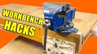 5 DIY Workbench Hacks / Woodworking Tips and Tricks