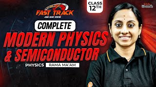 Ace Modern Physics \u0026 Semiconductors Class 12 in 1 Shot!🔥 | Telugu Fast Track JEE 2025 | JEE Physics