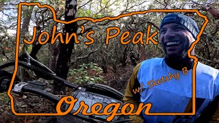 John's Peak OHV in Jacksonville Oregon with Sketchy B and the Locals. Riding dirt bike single track