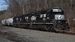 A Day On The Norfolk Southern Lehigh Line (2/22/25)