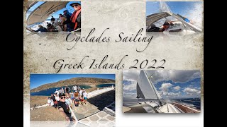 Cyclades Sailing - Greek Islands 2022