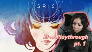 GRIS left me speechless | First Playthrough + Intro Reaction (Pt 1)